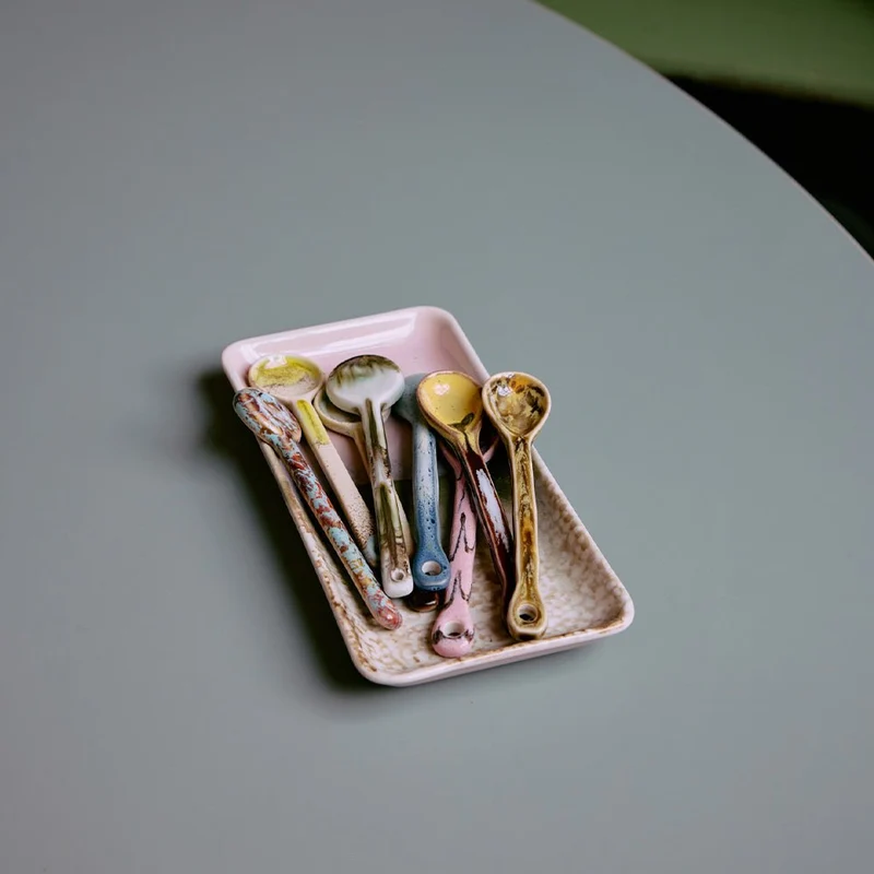 70s Ceramics: Small Tray - Muse