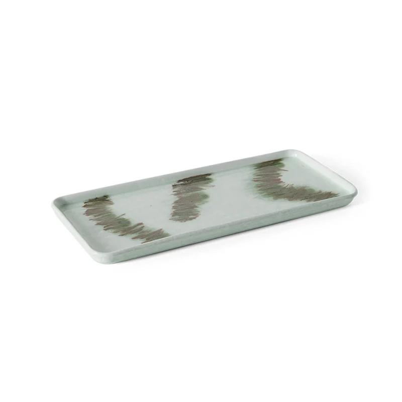 70s Ceramics: Cake Tray - Tide