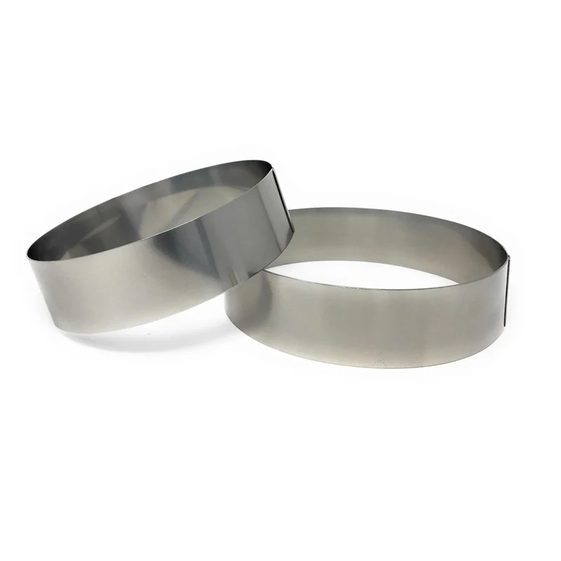 Aro para Tartas 22 cm Acero Inoxidable - Altura 4.5 cm