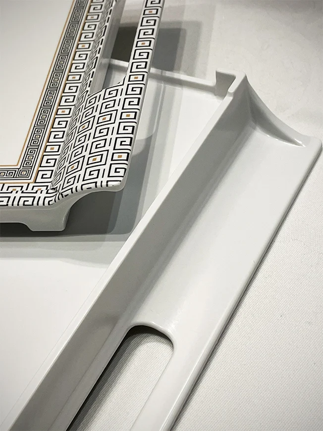 Bandeja Rectangular Grande 'Palladium' - 49x34 cm