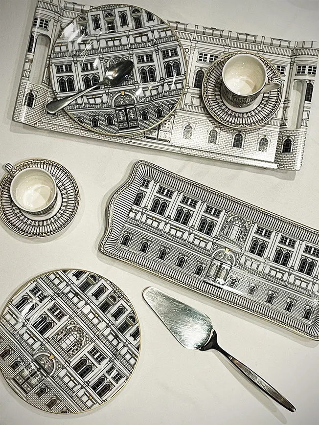 Bandeja de Servir de Porcelana 'Palazzo' - 35x15 cm