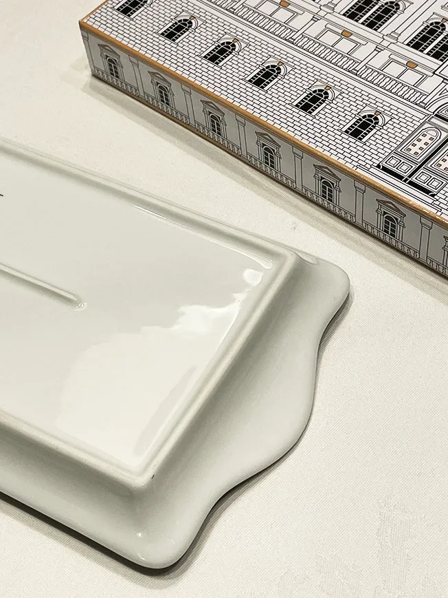 Bandeja de Servir de Porcelana 'Palazzo' - 35x15 cm