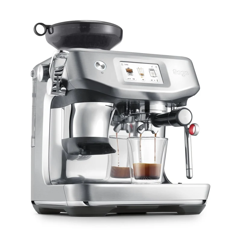 Cafetera Expresso automática con molinillo, pantalla táctil y extracción en frío Barista Touch™ Impress Sage