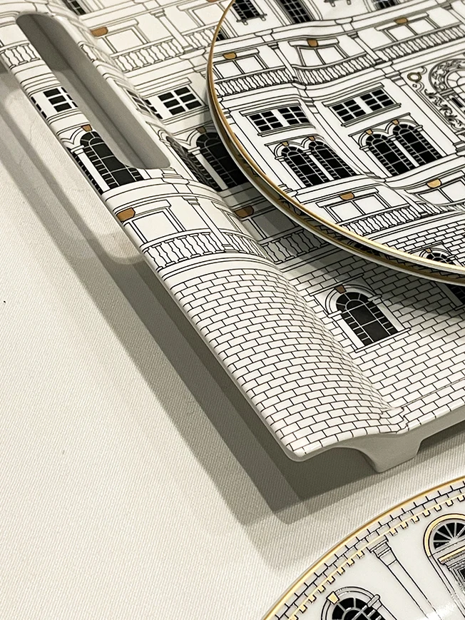 Bandeja Rectangular Grande 'Palazzo' - 49x34 cm