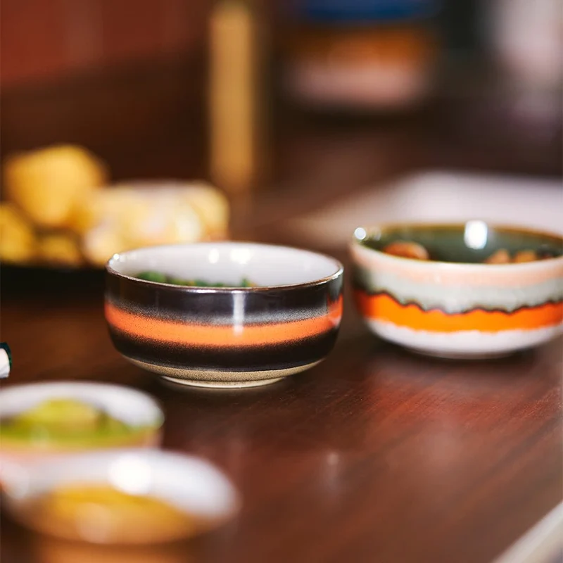 70s Ceramics: Dessert Bowls - Humus (set de 4)