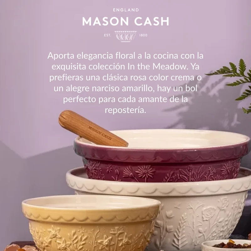 Bandeja cerámica rectangular para servir In The Meadow Mason Cash