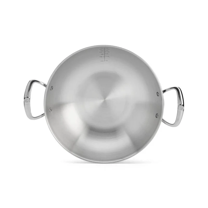 Wok con asas de acero inoxidable Affinity De Buyer