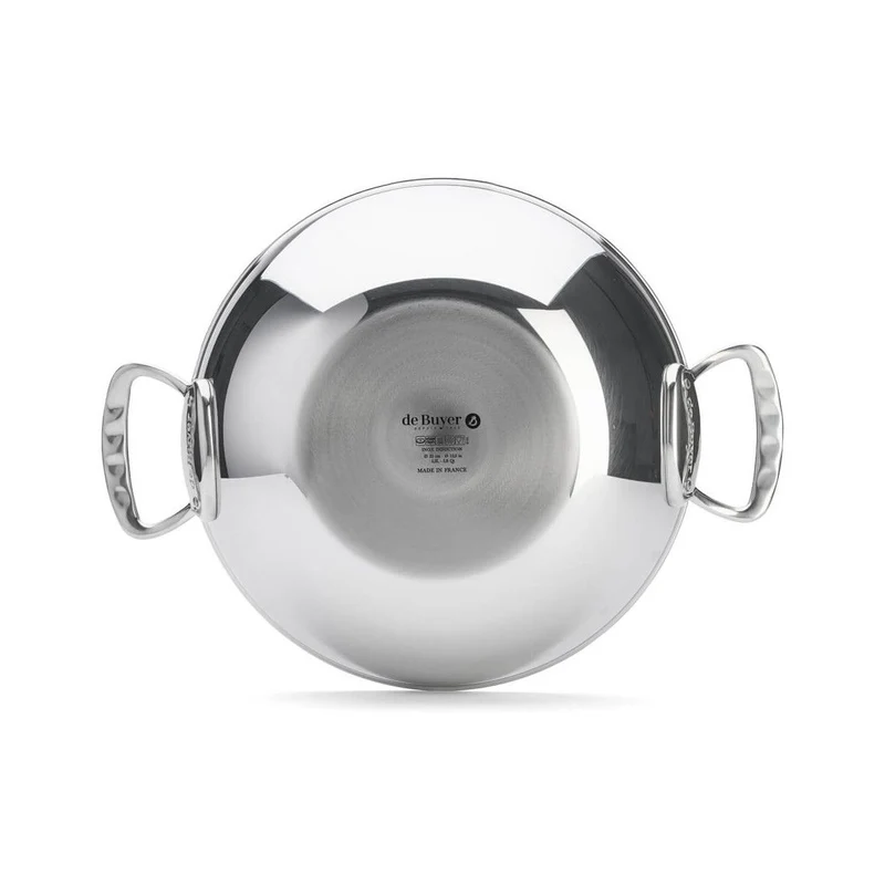 Wok con asas de acero inoxidable Affinity De Buyer