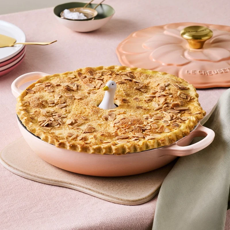 Aireador cerámico para tartas (tipo chimenea) Pato Le Creuset