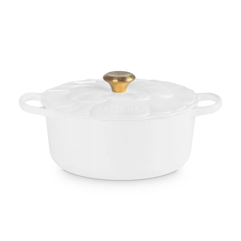 Cocotte redonda de hierro Pétalo Le Creuset