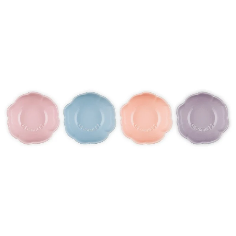 Set de 4 boles cerámicos Pétalo Le Creuset