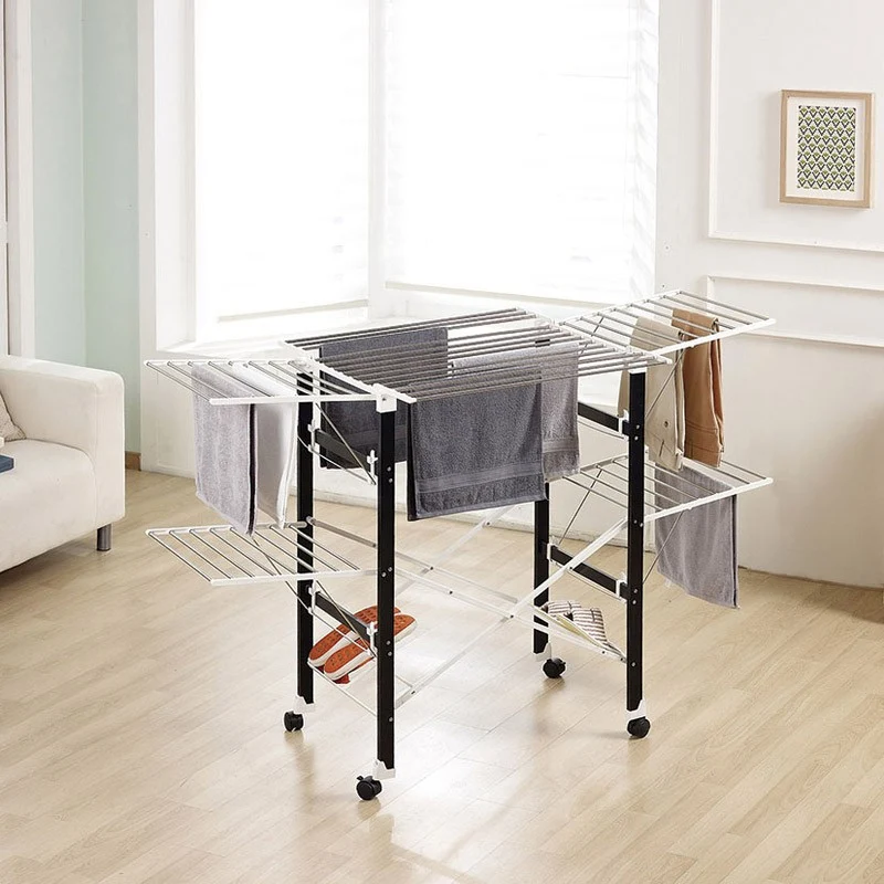 TENDEDERO PLEGABLE INOX/ABS C/RUEDAS HABITEX