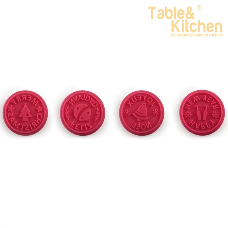 SET 4 SELLOS PARA GALLETAS/PAN