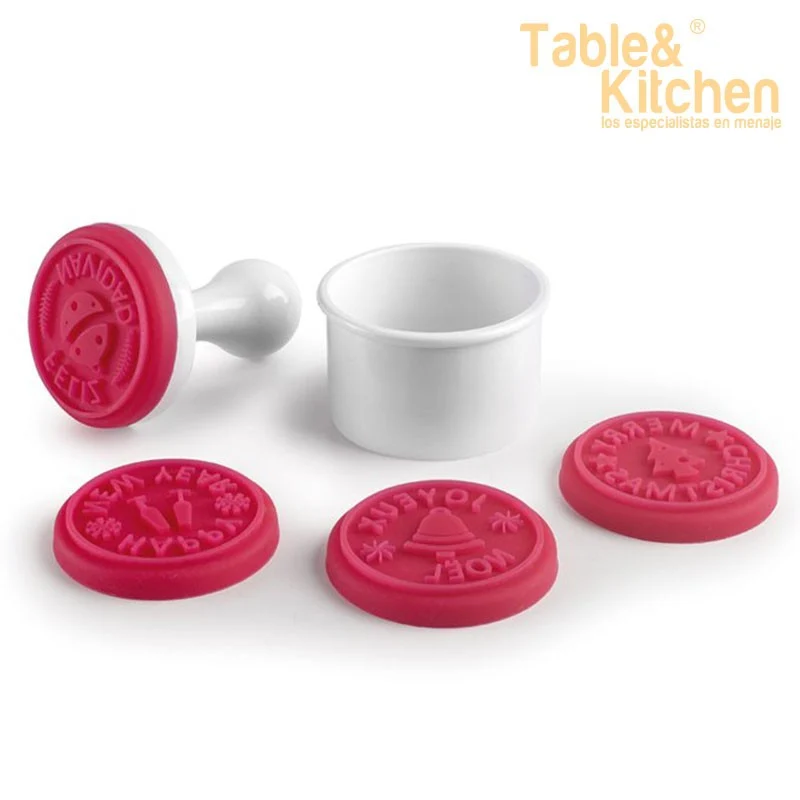 SET 4 SELLOS PARA GALLETAS/PAN
