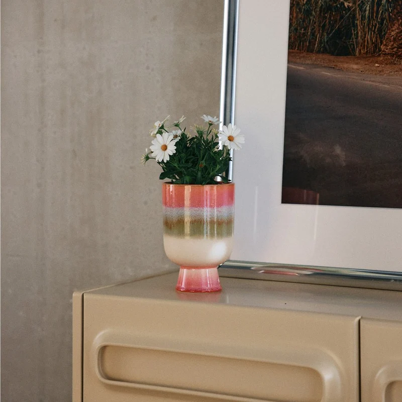 Retro Flower Pot - Rosefield