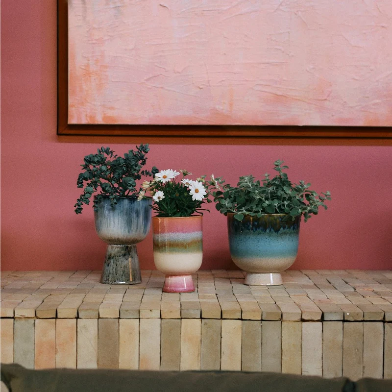 Retro Flower Pot - Rosefield