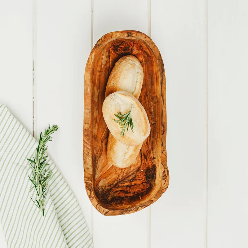 Bol de madera de olivo Selbrae