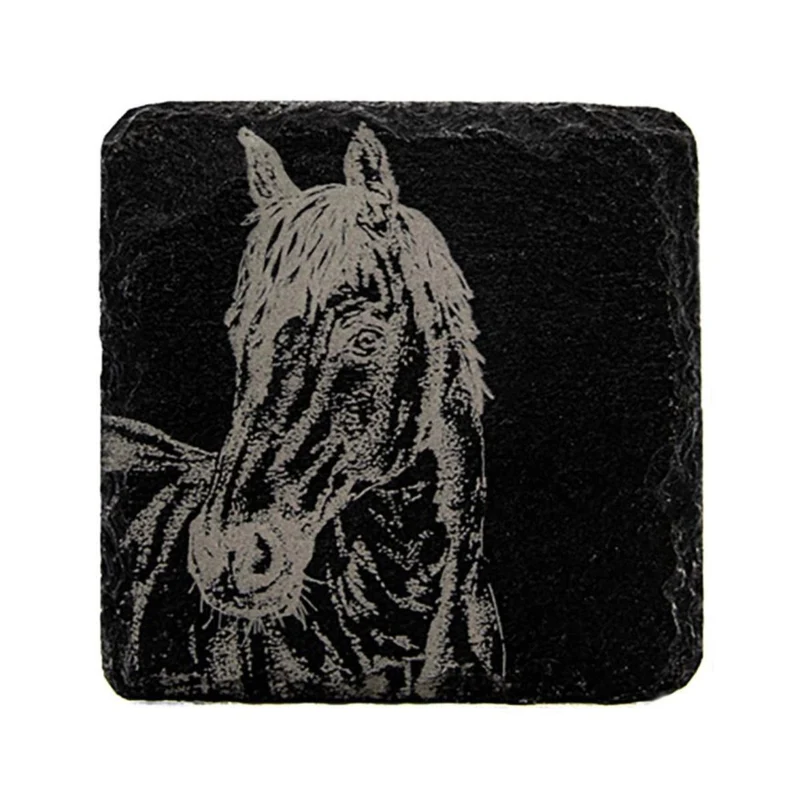 Posavasos individuales de pizarra Selbrae