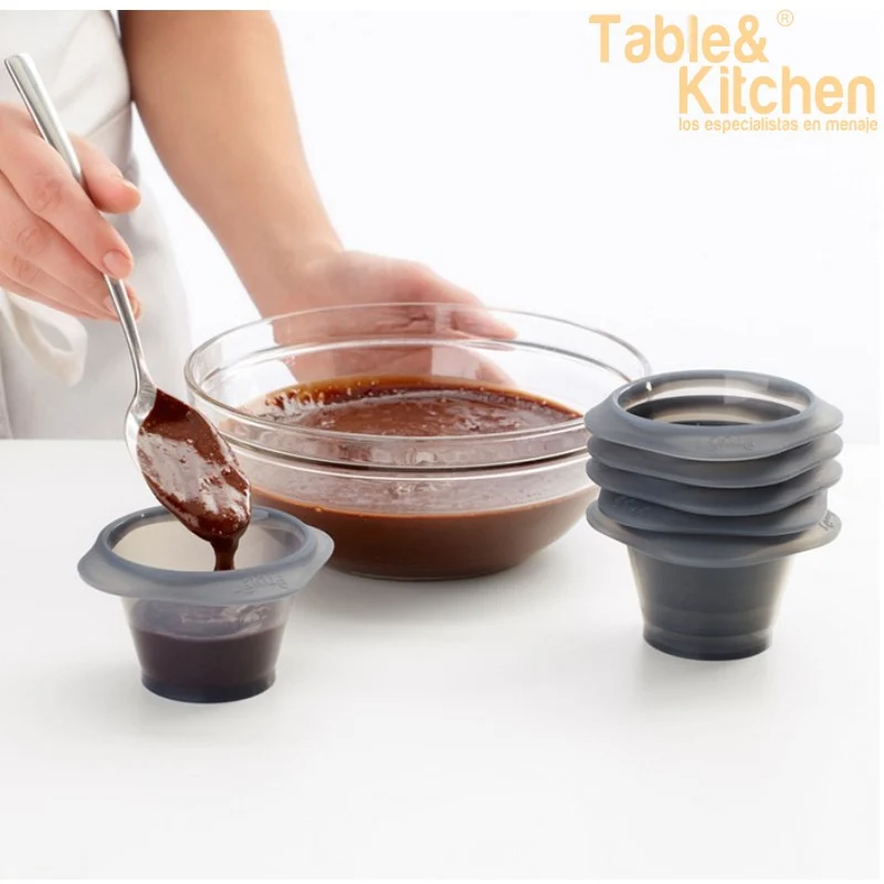 SET 6 MOLDES PARA COULANT LEKUE