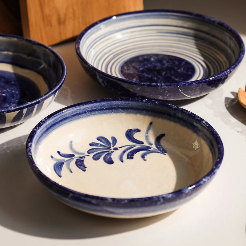 Bol o plato hondo cerámico para servir Selbrae