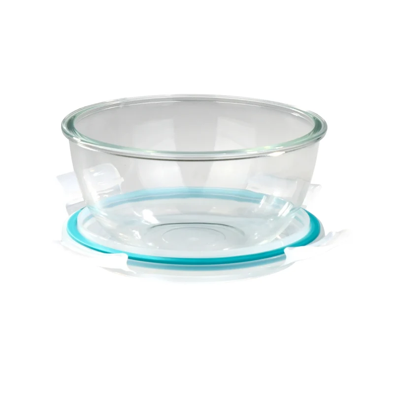 Ensaladera hermética de cristal con tapa Glasslock
