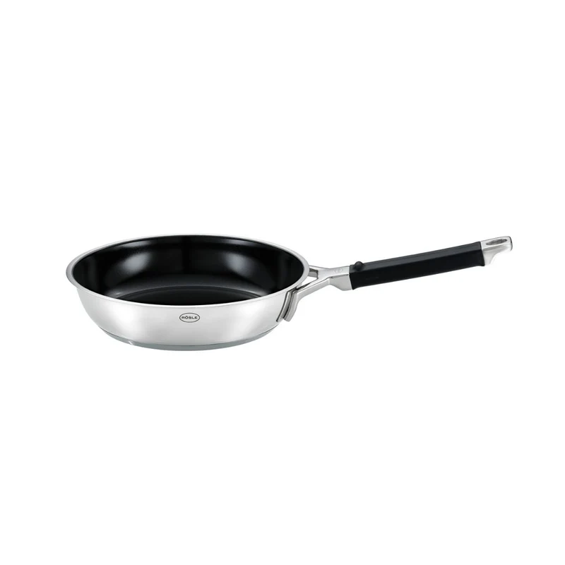 Sartén cerámica con exterior inox Silence Pro ProCeraPlus Rösle