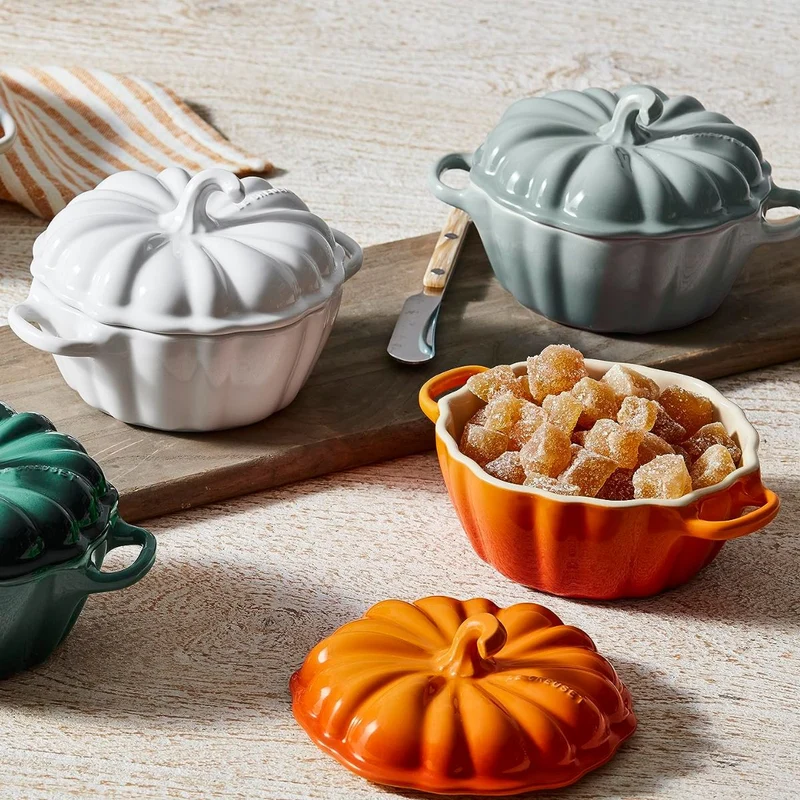Mini cocotte calabaza cerámica 350 ml Le Creuset
