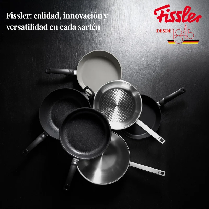Sartén acero inox Catania Fissler