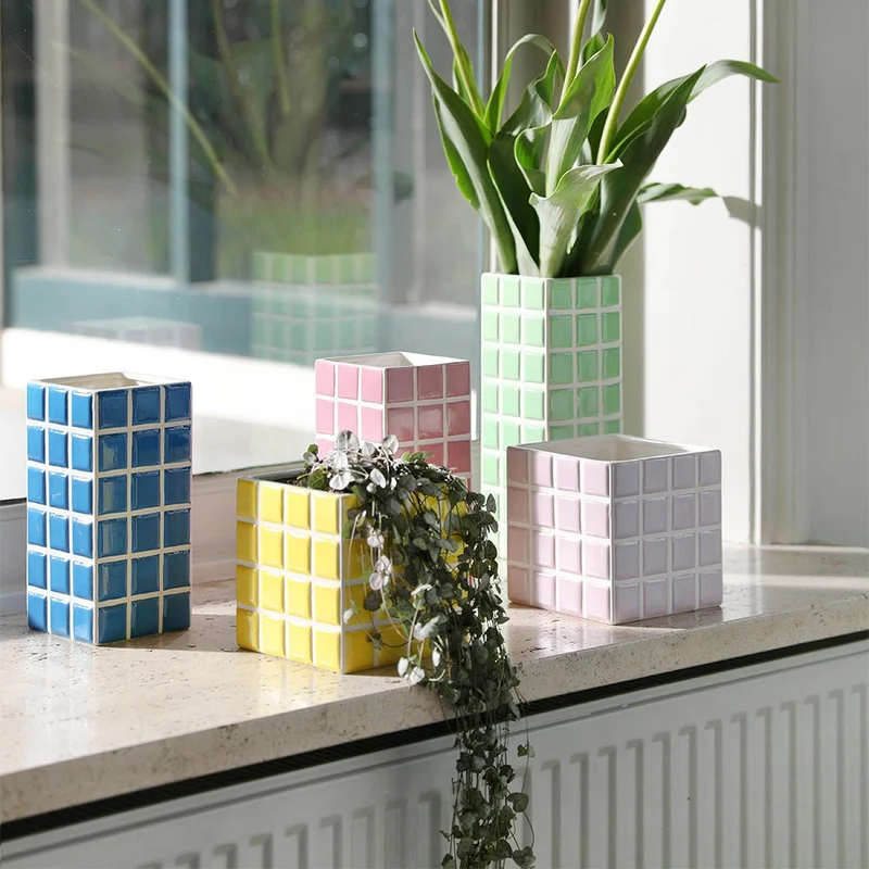 Planter Tile Yellow