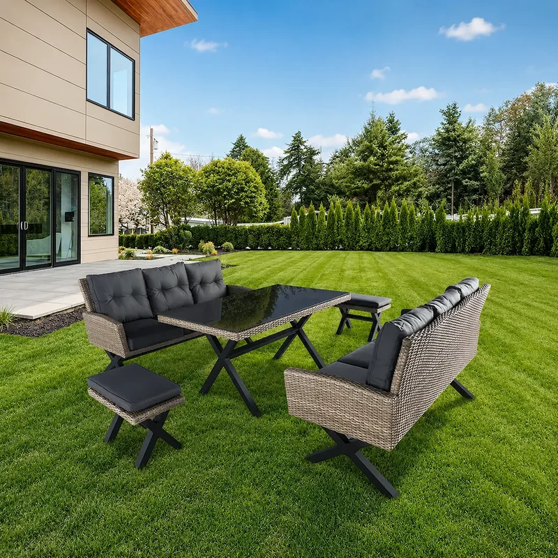 CONJUNTO MUEBLES DE JARDÍN PASCUA