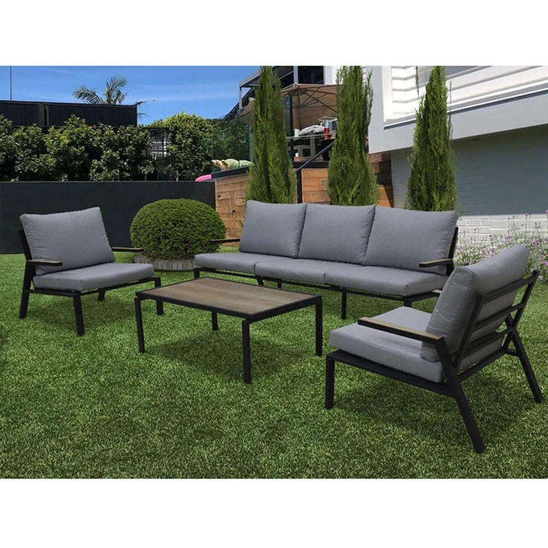 SET MUEBLES JARDIN LENA 5 PIEZAS
