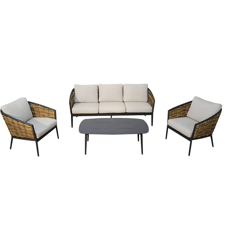 SET JARDIN BAYLOR 4 PIEZAS