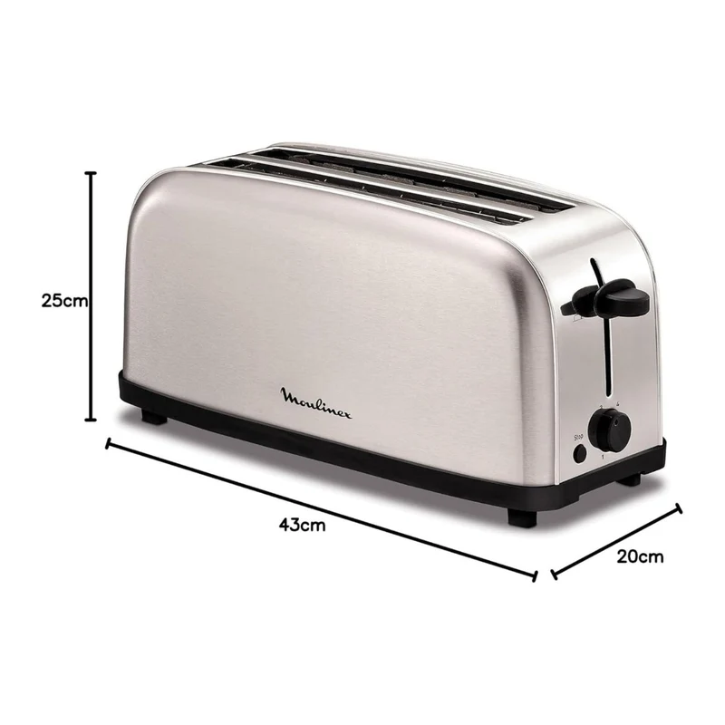 Tostadora de 2 ranuras Classic Moulinex