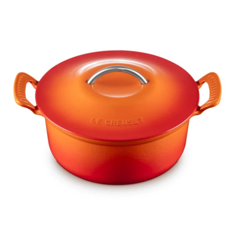 Cocotte redonda de hierro fundido Modern Heritage Le Creuset