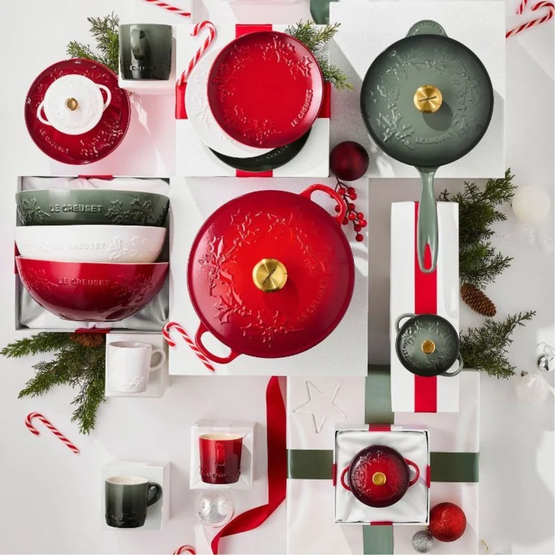 Mini cocotte cerámica Ed. Limitada Holly Le Creuset