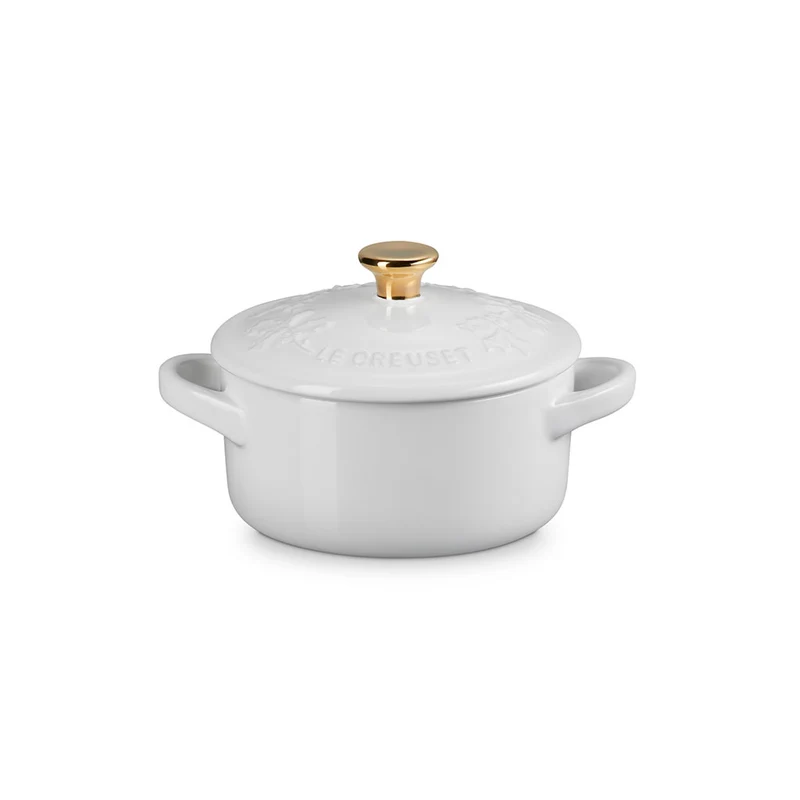 Mini cocotte cerámica Ed. Limitada Holly Le Creuset