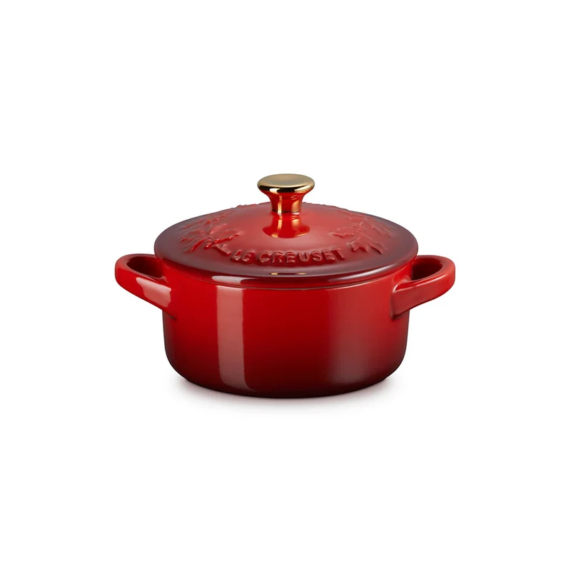 Mini cocotte cerámica Ed. Limitada Holly Le Creuset