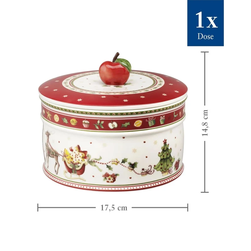 Recipiente de porcelana para galletas Winter Bakery Delight Villeroy & Boch