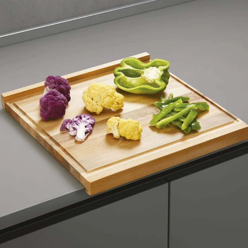 TABLA DE CORTE REVERSIBLE MADERA 35X35X2CM METALTEX
