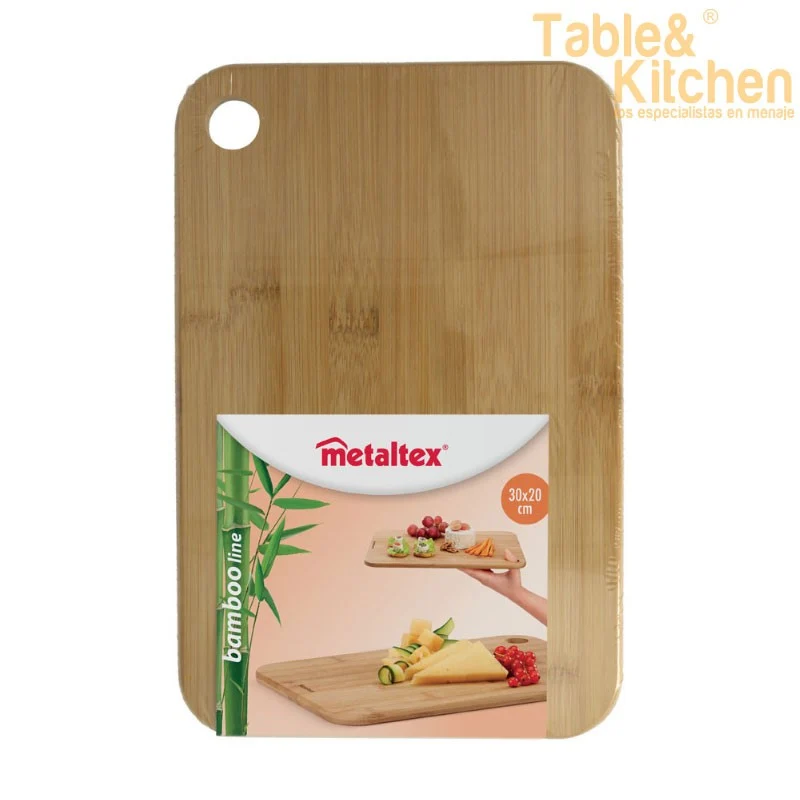 TABLA COCINA BAMBU 30X20CM