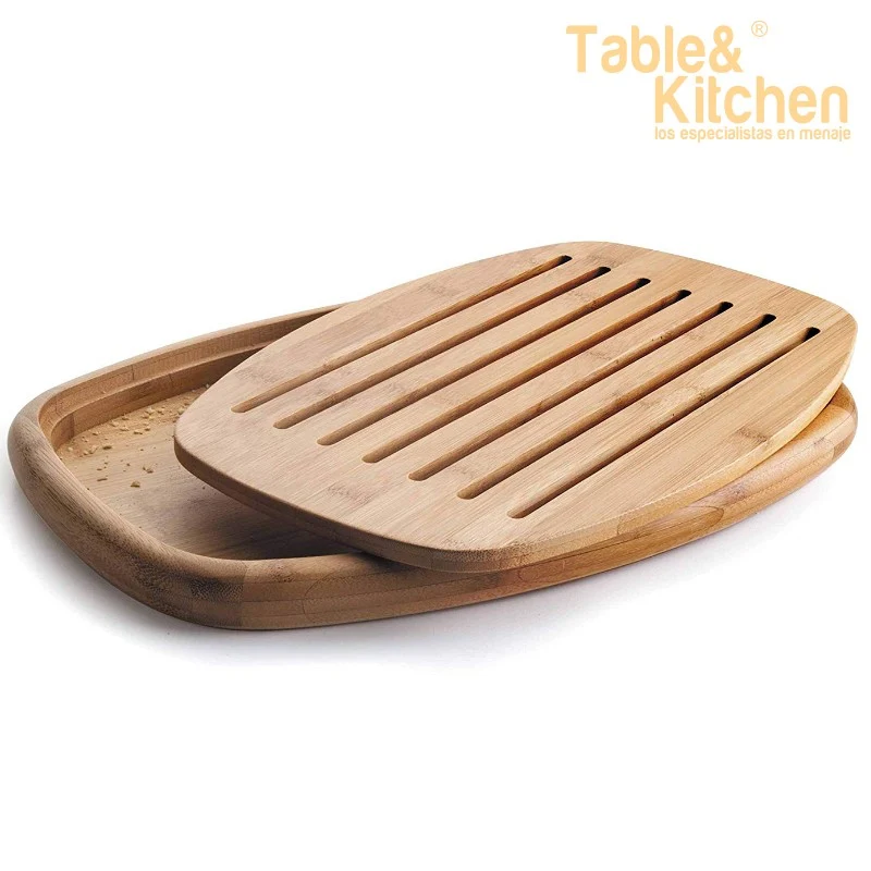 TABLA DE CORTE PAN BAMBU 40X27X3CM