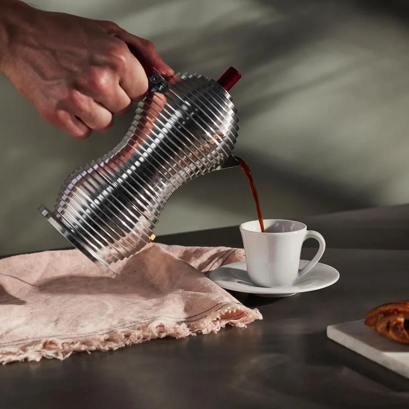 Cafetera Pulcina Roja