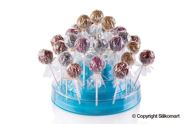 STAND PARA CAKE POPS / HELADOS AZUL