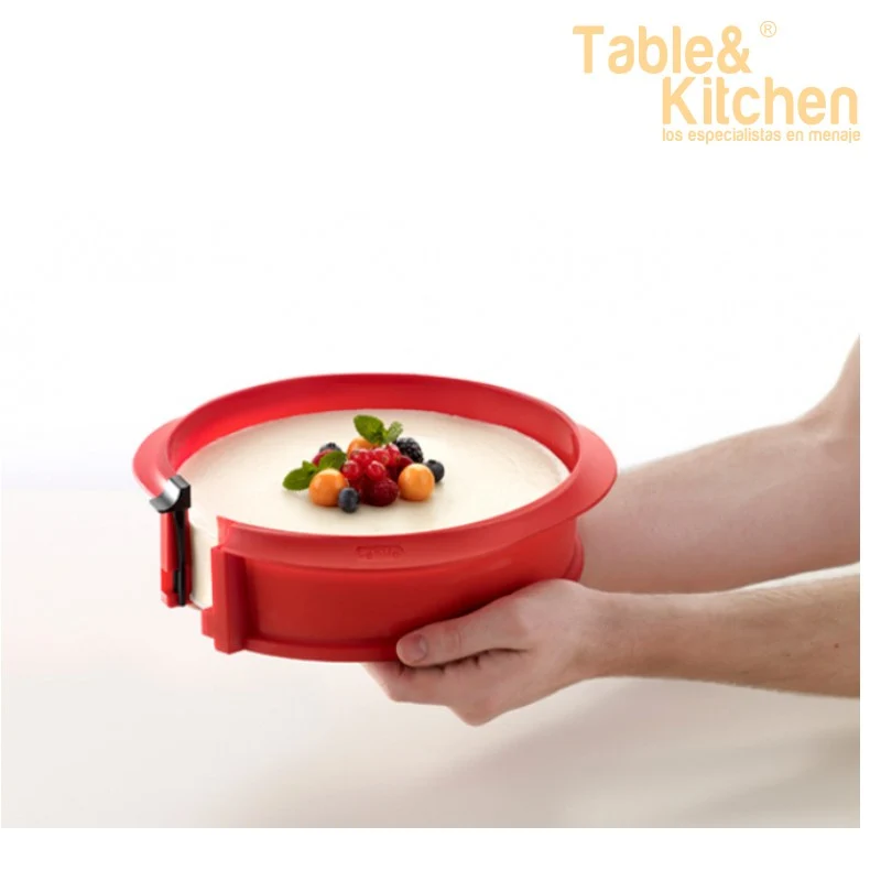 MOLDE SPRINGFORM DUO 23CM ROJO