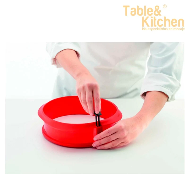 MOLDE SPRINGFORM DUO 23CM ROJO