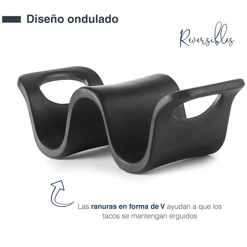 SOPORTE PARA 1-2 TACOS MELAMINA LACOR