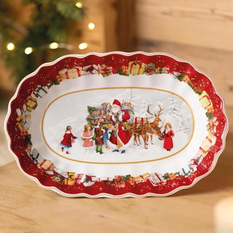 Bandeja ovalada de porcelana para servir Toy's Fantasy Villeroy & Boch