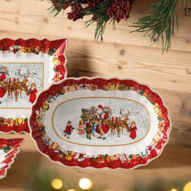 Bandeja ovalada de porcelana para servir Toy's Fantasy Villeroy & Boch