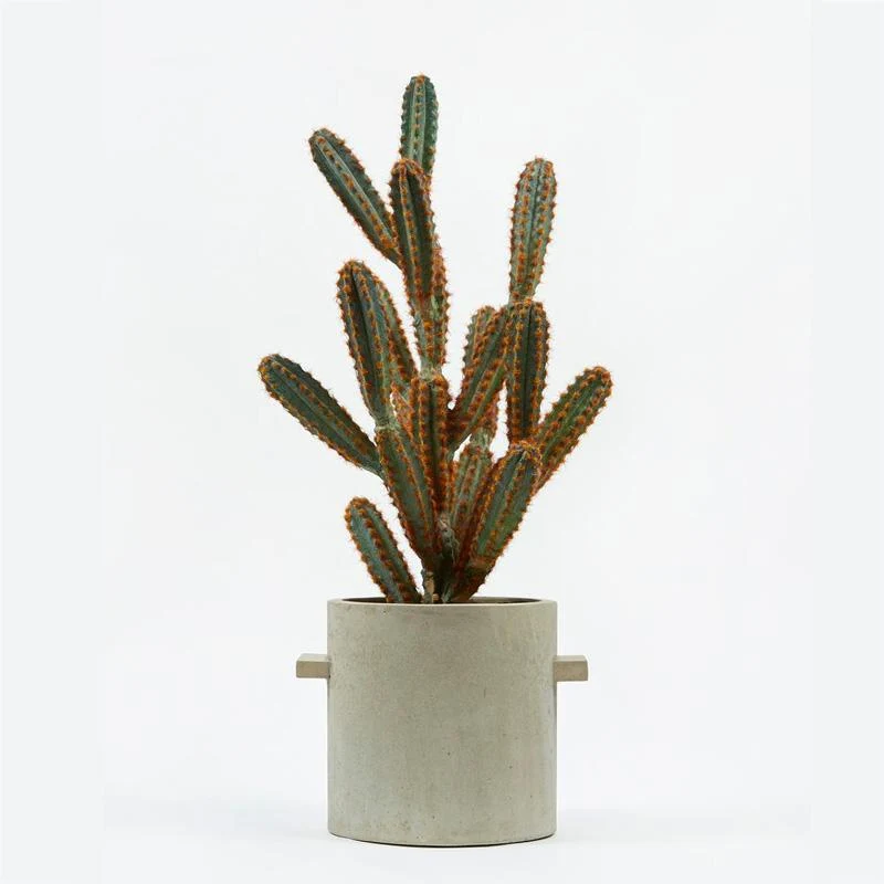 Macetero Cemento Rond Naturel XXXL 30 x 30