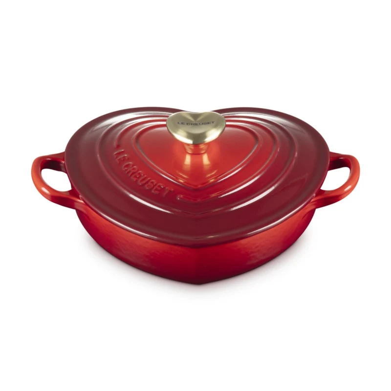 Cocotte baja corazón Le Creuset